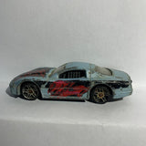 Blue Olds Aurora GTS 1 Anime Series  Hot Wheels Diecast Car