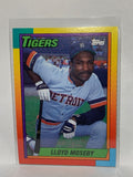 # 77T Lloyd Moseby  Detroit Tigers 1990 Topps Baseball Cards