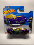 Purple Nerve Hammer X-Raycers HYX66 N521 2024 Short Card Hot Wheels Diecast Car