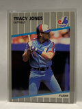 # 383 Tracy Jones  Montreal Expos 1989 Fleer Baseball card
