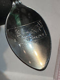 Glacier Park Eagle Bird Mountain Goat Montana  Montana Souvenir Spoon