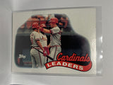 # 261 Team Leaders  St Louis Cardinals 1990 Topps Baseball Cards