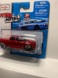 Red 2002 Dodge Ram Quad Cab Truck Fresh Metal 2017 Short Card Maisto Diecast Car