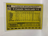 # 73T Orlando Mercado  New York Mets 1990 Topps Baseball Cards