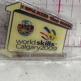 World Skills Calgary 2009 Iron Union Ironworkers  Lapel Pin