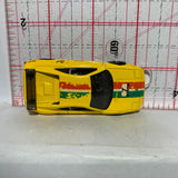 Yellow F355 Challenge Ferrari Hot Wheels Diecast Car