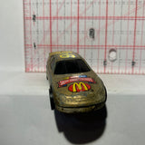 Gold NASCAR 50th #94 Bill Elliot 1998 Mcdonalds Hot Wheels Diecast Car