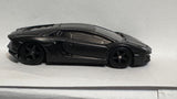 Black Lamborghoni Aventador Coupe V5300 ©2011 Hot Wheels Diecast Car
