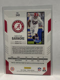 # 349 Christian Barmore Rookie Alabama Crimson Tide  2021 Score Football Cards