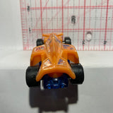 Orange Bad to the Blade 2013 Mcdonalds Hot Wheels Diecast Car