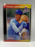 # 89 Charlie Leibrandt  Kansas City Royals 1989 Donruss Baseball Cards