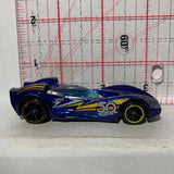 Blue 50th Scoopia Di Fuego Hot Wheels Diecast Car