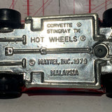 Red Corvette Stingray 1963 Hot Wheels Diecast Car