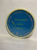 The Broken Cross of Quebec 85 86  Button Pinback