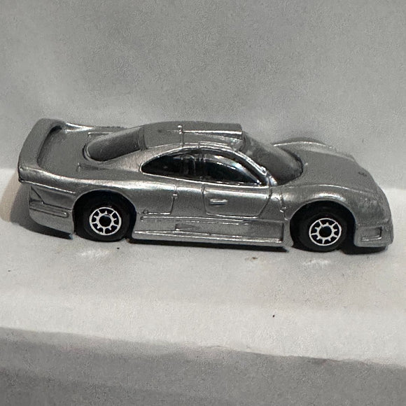 Silver Mercedes CLK-GTR Street Version Maisto Diecast Car