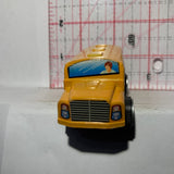 Orange School Bus District 2  Unbranded Diecast Car