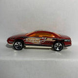 Red Oldsmobile Aurora Arson Investigator Unit 12 Hot Wheels Diecast Car