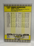 # 314 Dennis Rasmussen  San Diego Padres 1991 Fleer Baseball card
