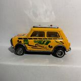 Yellow Mini Cooper Express Wheels Unbranded Diecast Car