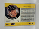 # 549 Ronnie Stern  Vancouver Canucks 90-91 Pro Set Hockey Cards