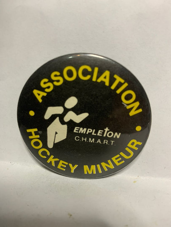 Association Hockey Mineur  Button Pinback