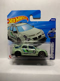 Green Pontiac Aztek Custom  Wild Widebody JBB24 N521 2024 Short Card Hot Wheels Diecast Car