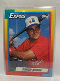 # 80T Junior Noboa  Montreal Expos 1990 Topps Baseball Cards