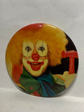 French Clown TV  Button Pinback