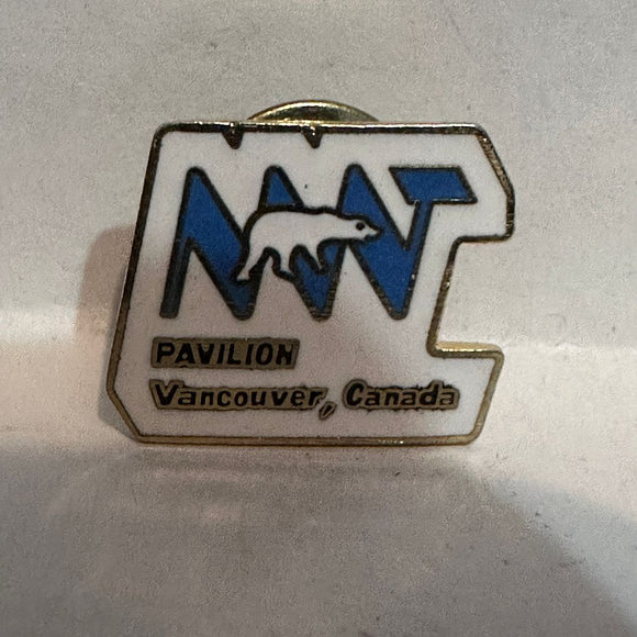NWT Pavilion Vancouver Canada BC  Lapel Pin