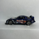 Blue 24/Seven HW Racing Hot Wheels Diecast Car