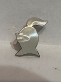 White Knight Helmet  Lapel Pin