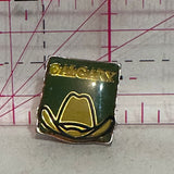 Calgary White Cowboy Hat  Lapel Pin