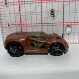 Brown Ultra Rage Wonder Woman Batman Superman Hot Wheels Diecast Car