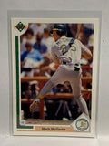 # 174 Mark McGwire  Oakland Athletics 1991 UD Baseball card