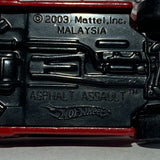 Red Asphalt Assault Hot Wheels Diecast Car