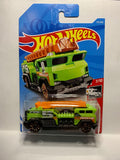 Green 5 Alarm Hw Rescue FYC83 D7C3 2017 Long Card Hot Wheels Diecast Car