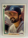 # 417 Jeff Parrett  Atlanta Braves 1991 UD Baseball card