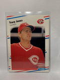 # 237 Tracy Jones  Cincinnati Reds 1988 Fleer Baseball Cards