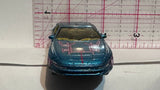 Blue Nissan 300ZX #6029 Yatming Diecast Car