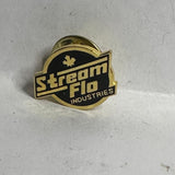 Stream Flo Industries Logo  Lapel Pin