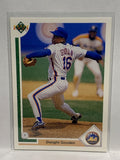 # 224 Dwight Gooden  New York Mets 1991 UD Baseball card