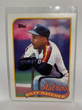 # 252 Billy Hatcher  Houston Astros 1989 Topps Baseball Cards