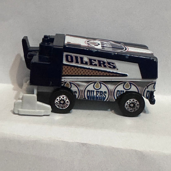 Black Edmonton Oilers Zamboni NHL 2008 Upper Deck Diecast Car