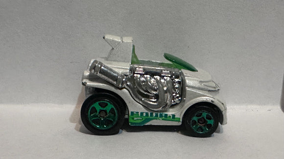 White Four 1  Hot Wheels Diecast Car