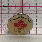Canada 2007 Olympic Logo  Lapel Pin