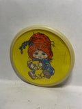 Faeir Fairy Small Child Playing with Puppy  Button Pinback