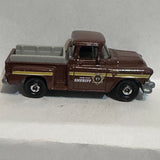 Brown Sheriff 1957 GMC Stepside MB985 2015 1:66 Matchbox Diecast Car