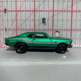 Green '68 Nova SS Chevy Street Beasts Hot Wheels Diecast Car