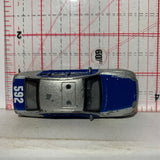 Silver Police Car Unbranded Diecast Car