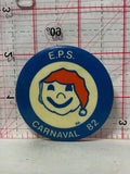 EPS Carnaval 82 Mascot  Button Pinback